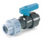 Preview: PP 25 x 20 x 3/4" Kompaktkugelhahn mit IG-Muffe